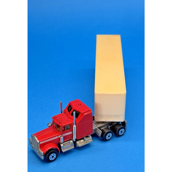Vintage 82 Road Champs Kentworth HO 1/87 Diecast FIRESTONE Semi Truck Trailer - Picture 3 of 16